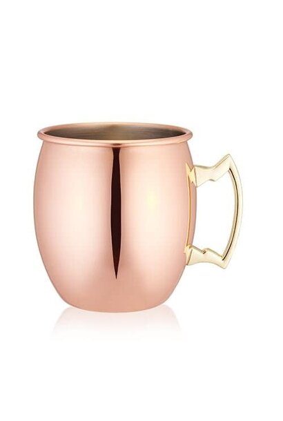 True Moscow Mule Copper Cocktail Mug Set of 2