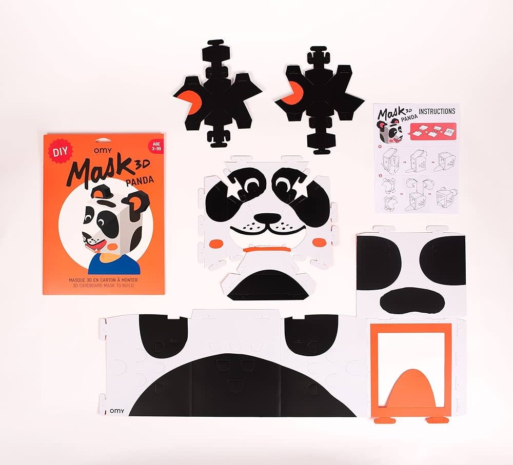 OMY 3D Panda Mask-2