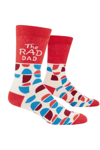 Blue Q Men's Socks The Rad Dad