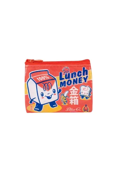 Blue Q Coin Purse Lunch Money