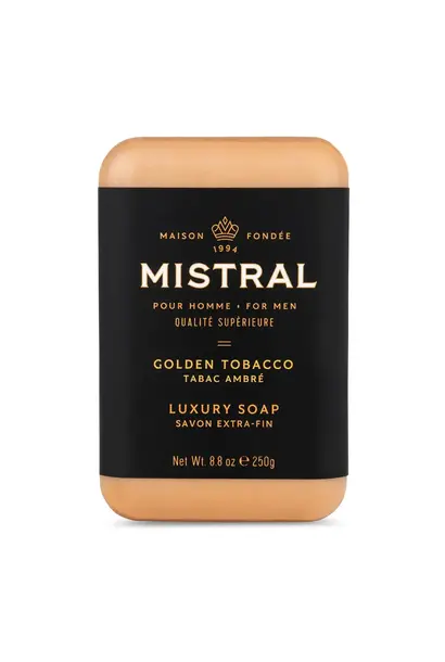 Mistral Bar Soap 250g Men's Golden Tabacco