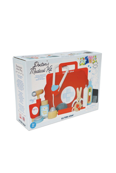 Le toy van wooden toy doctor set top