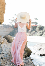 Space46 Kelly Maxi Skirt - Blush Pink (FINAL SALE)