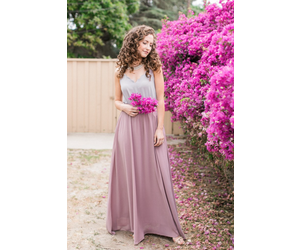 Space46 Kelly Maxi Skirt - Blush Pink (FINAL SALE)