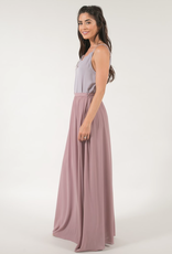 Space46 Kelly Maxi Skirt - Mauve (FINAL SALE)