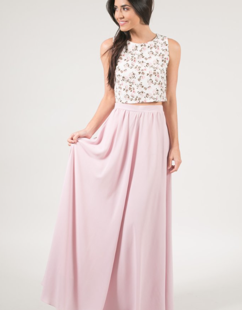 Space46 Kelly Maxi Skirt - Lilac (FINAL SALE)