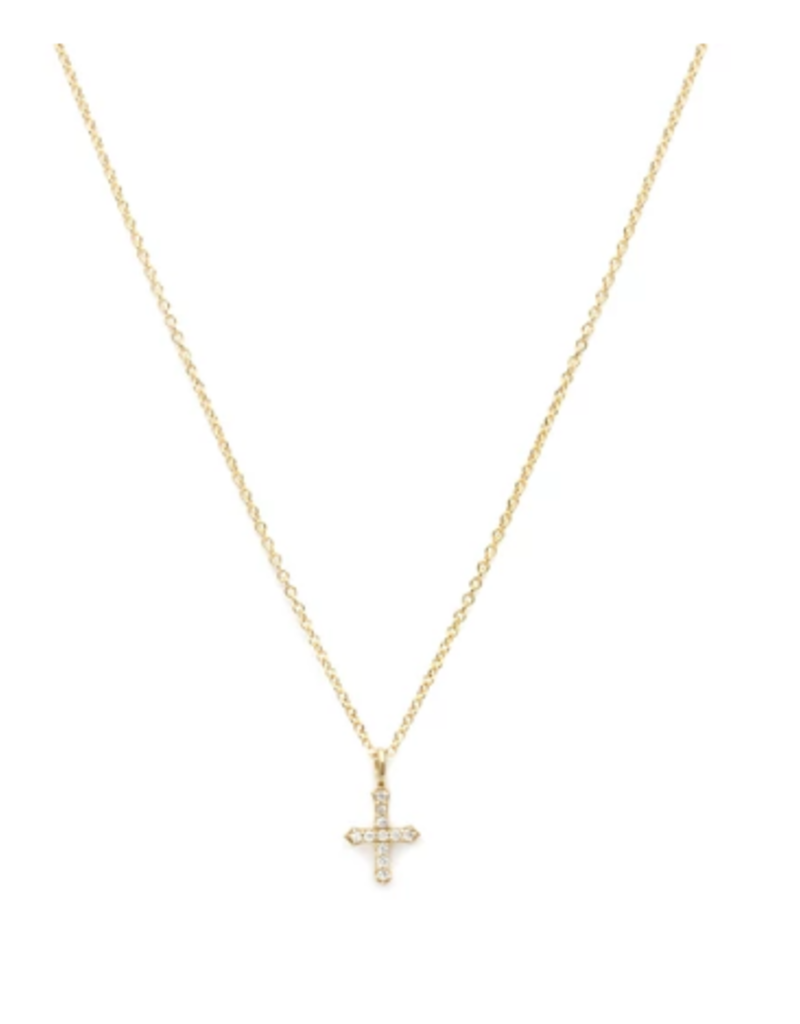 Leah Alexandra Leah Alexandra Cross Necklace