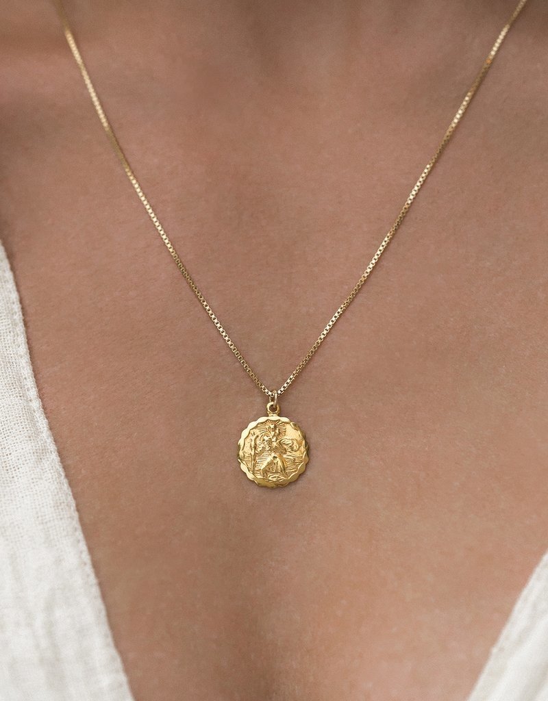 Leah Alexandra St. Christopher Necklace - Adorn Boutique