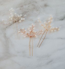 Luna & Stone Luna and Stone - Poppy Hair Pins (Set of Two)