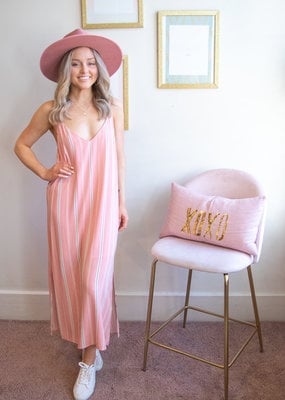 Designers Society Stripe Print Dress *Only One Left - XS*