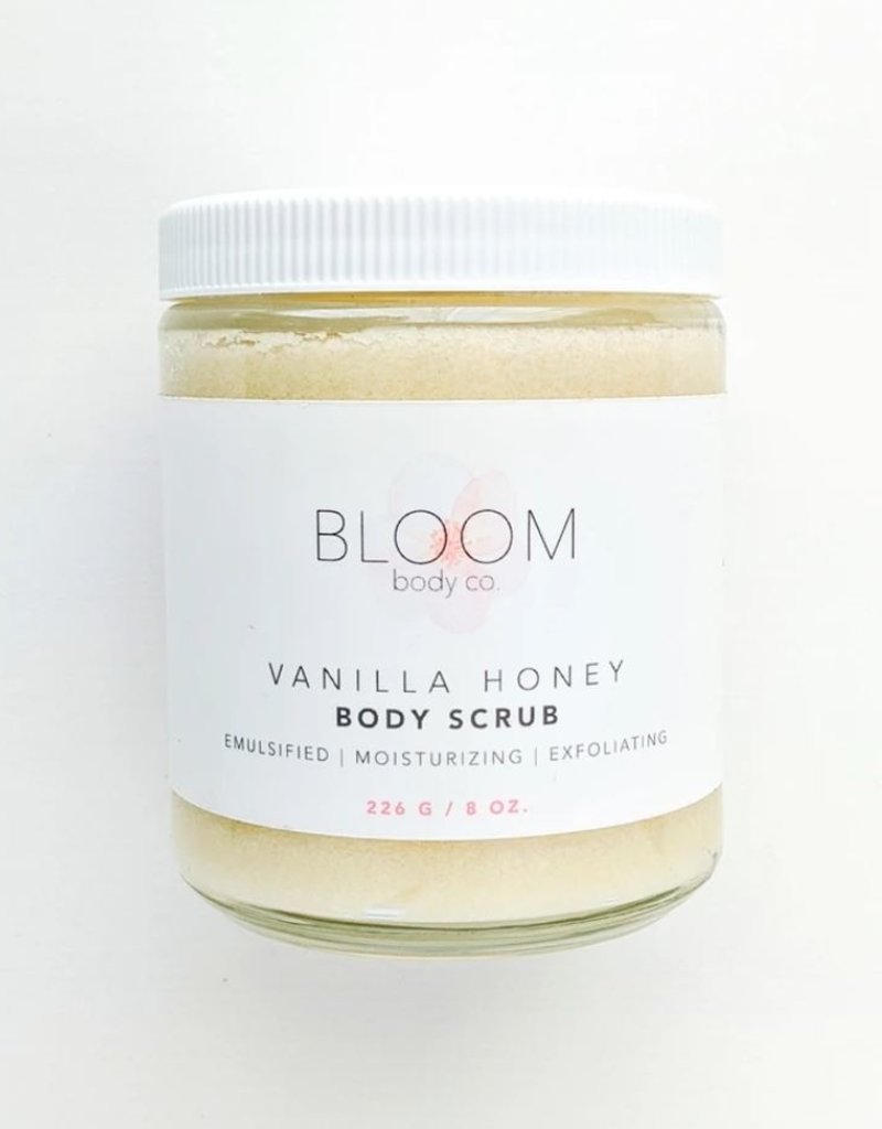Bloom Body Co Vanilla Honey Body Scrub