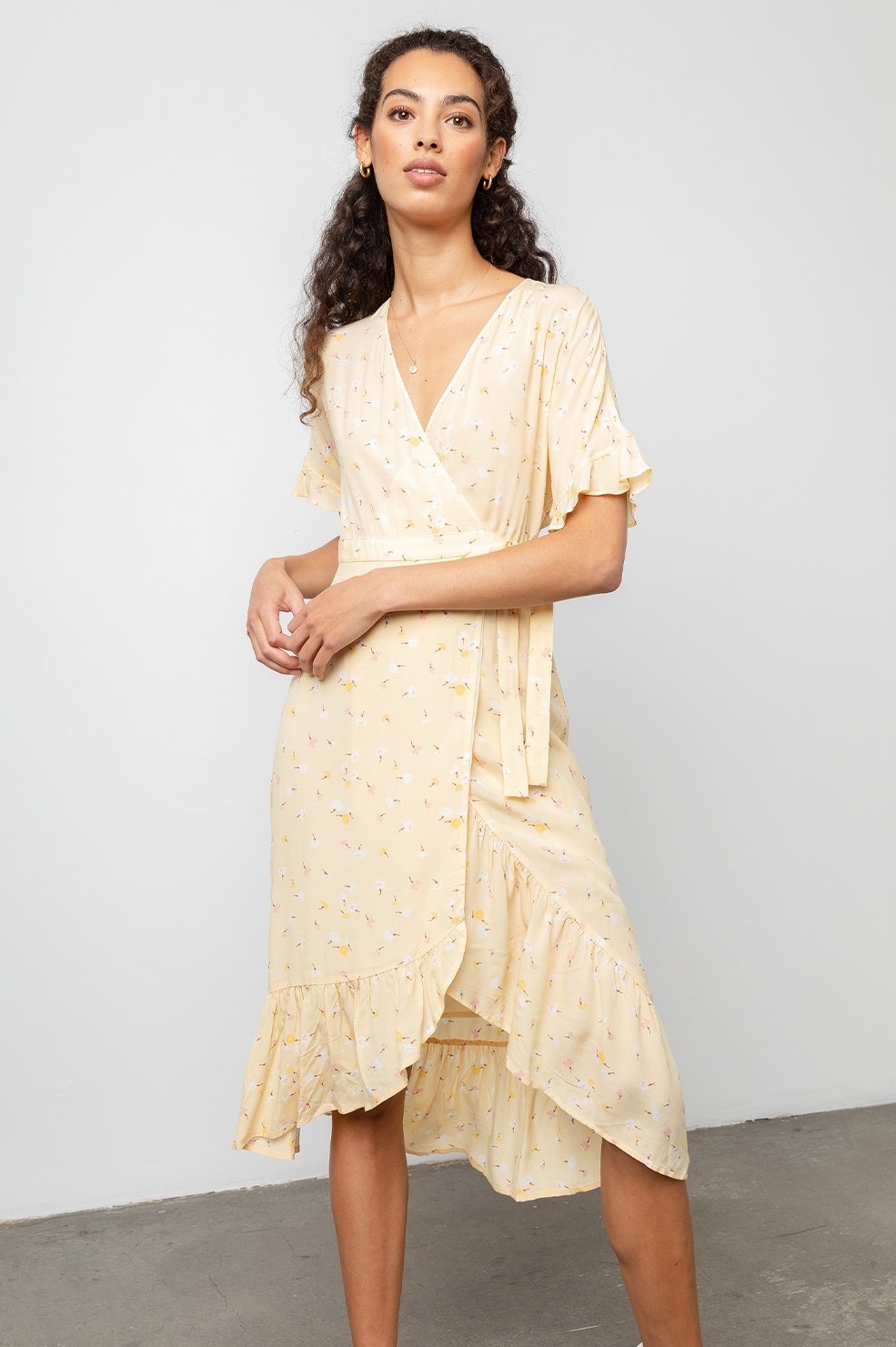 florence wrap dress