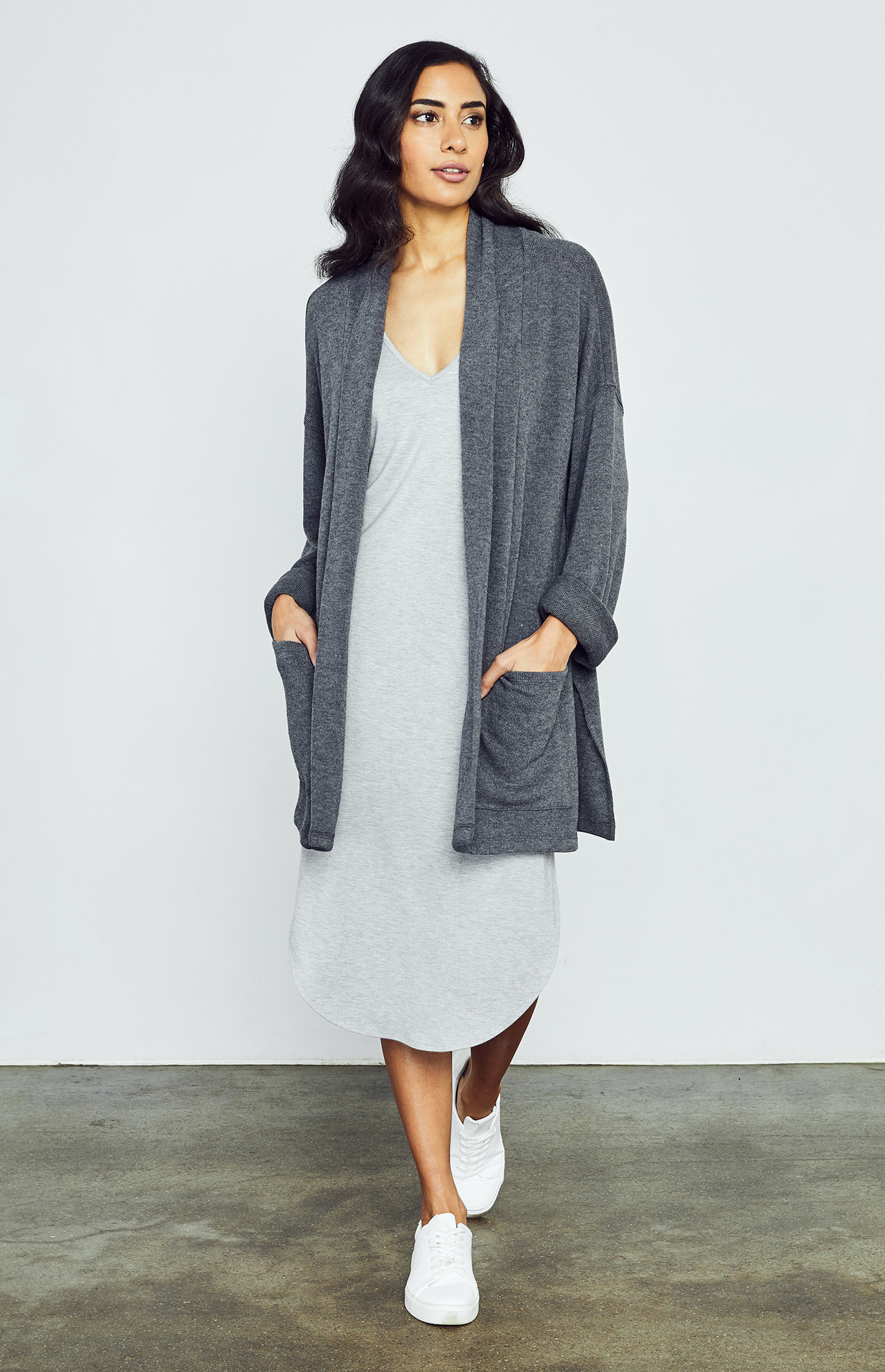 fawn cardigan