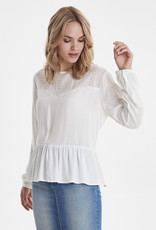 B.Young Yvonne Frill Blouse