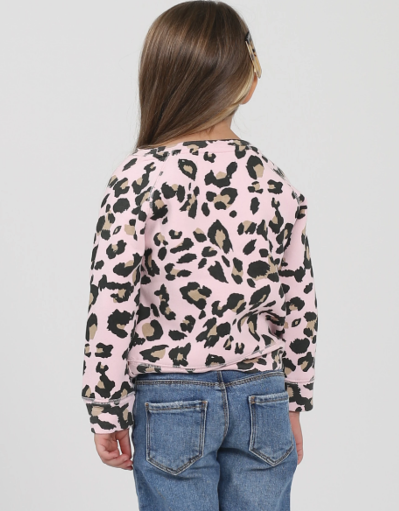 brunette the label leopard sweatshirt 