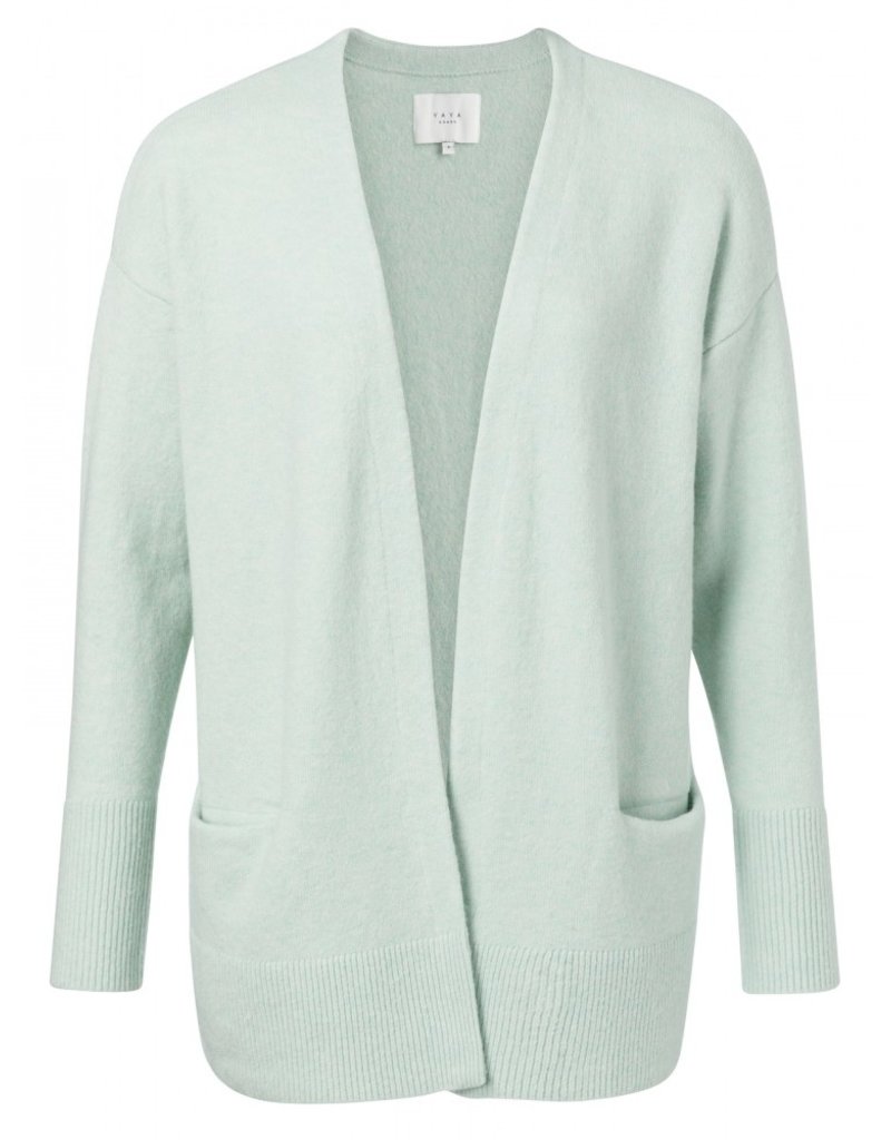 yaya fluffy cardigan