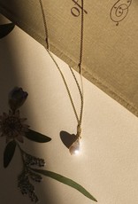 Leah Alexandra Baby Baroque Necklace - Pearl