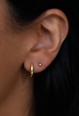 Leah Alexandra Margo Mini Hoops - Gold - 10mm
