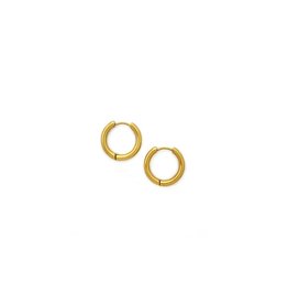 Sugar Blossom April Earrings - Gold