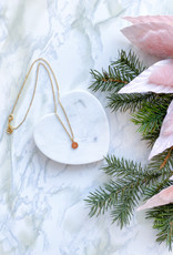 Sugar Blossom Georgie Medelion Letter Necklace