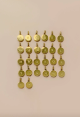 Sugar Blossom Georgie Medelion Letter Necklace