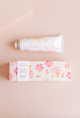 Lollia Breathe Hand Cream - Peony 4 oz