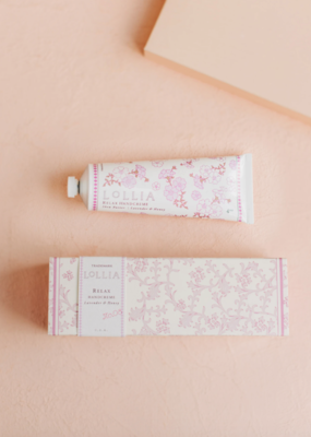 Lollia Lollia Relax Hand Cream in Lavender & Honey