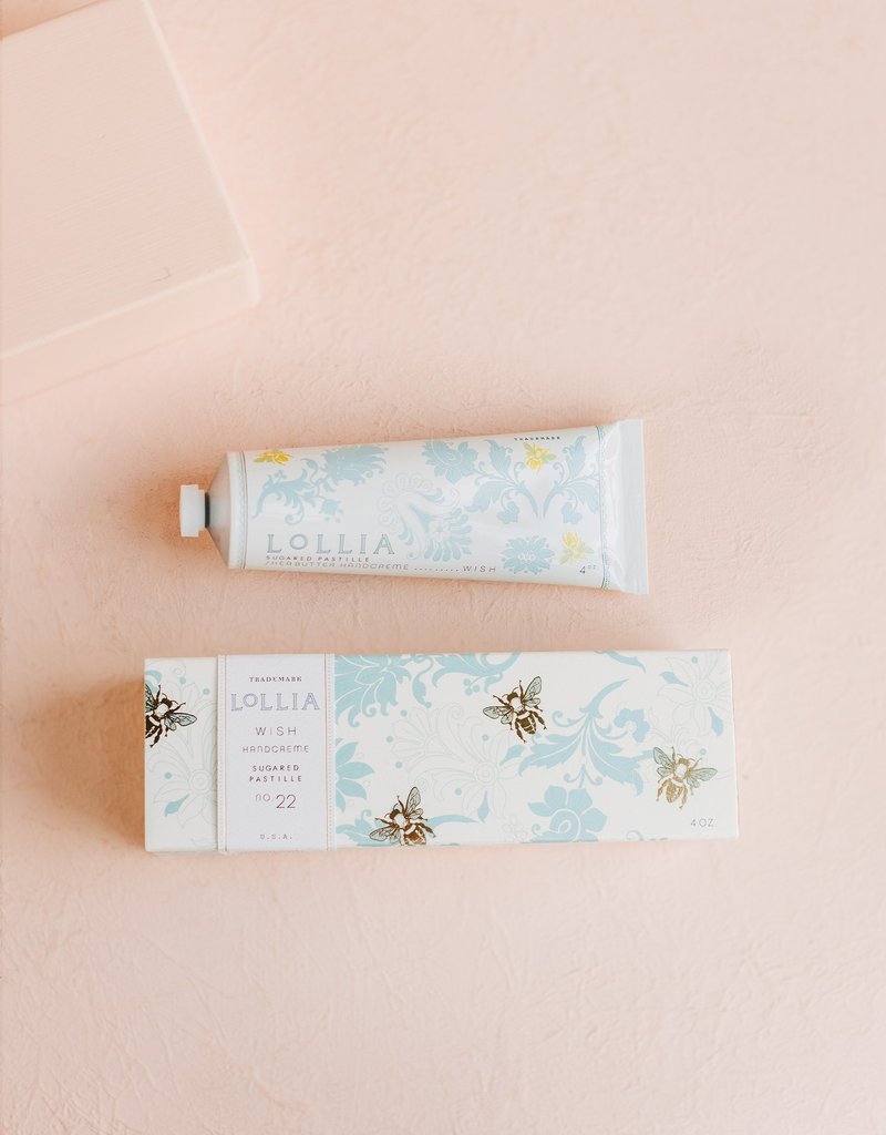 Lollia Wish Hand Cream - Sugared Vanilla 4 oz