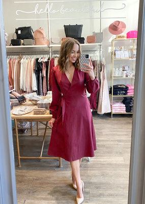 Emma Knudsen Emma Knudsen - Reese Wrap Dress *Only XXS Left*