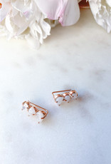 Adorn Collection Jewelry Rose Gold Crawler Earring