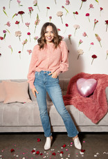 Part Two Ryan Highrise Crop Jean - Light Blue Wash (F