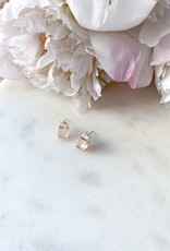 Adorn Collection Jewelry Lennon Rose Quartz Studs