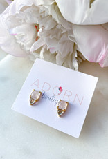 Adorn Collection Jewelry Lennon Rose Quartz Studs