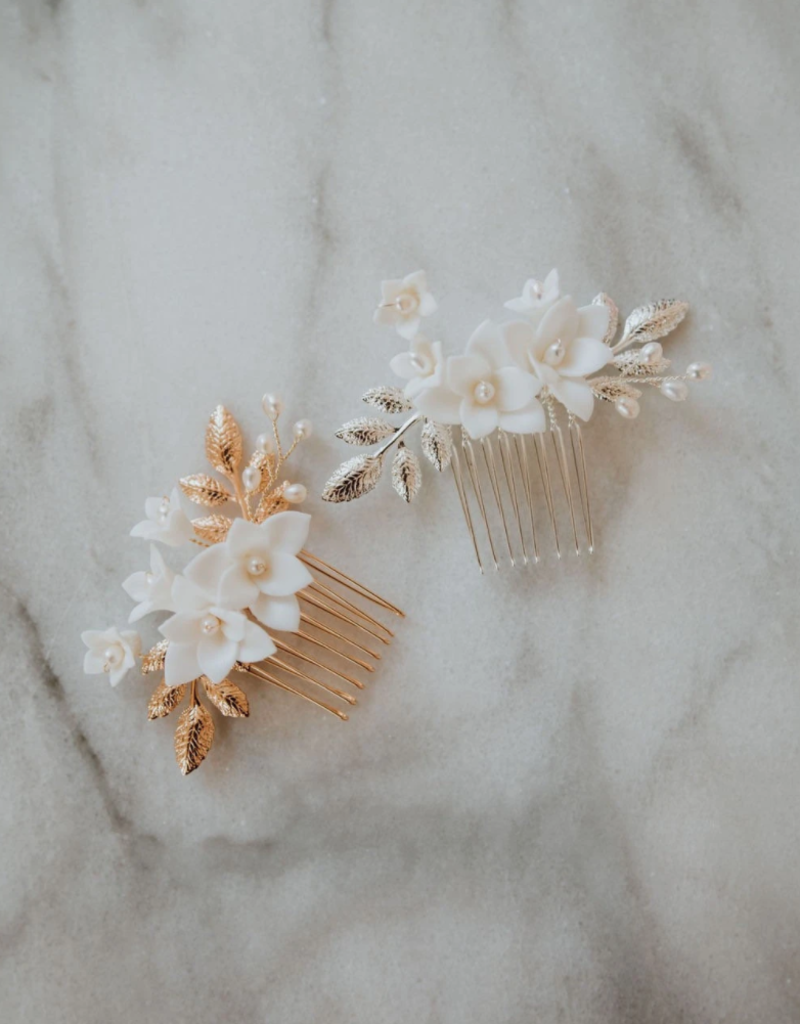 Luna & Stone Paloma Hair Comb (Gold)