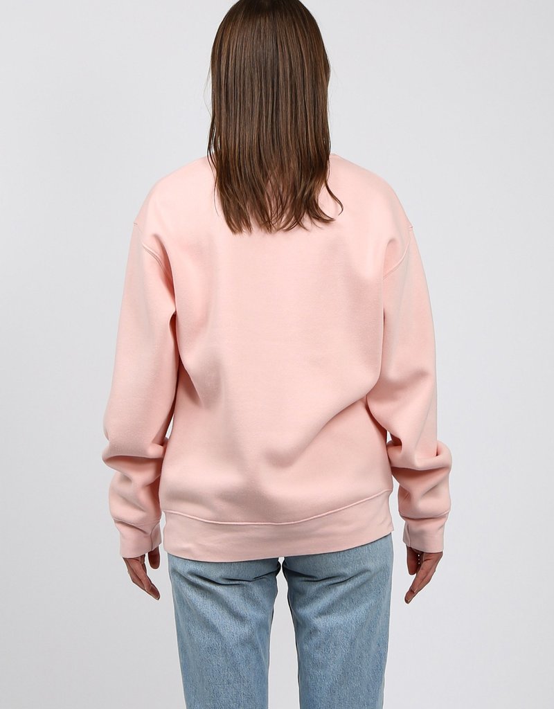 Brunette the Label All You Need Classic Crew Sweatshirt - Cotton Candy Pink