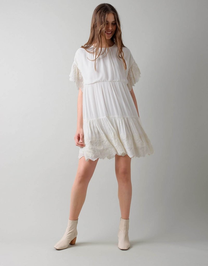 Indi and Cold Eloise Embroidered Dress (FINAL SALE)