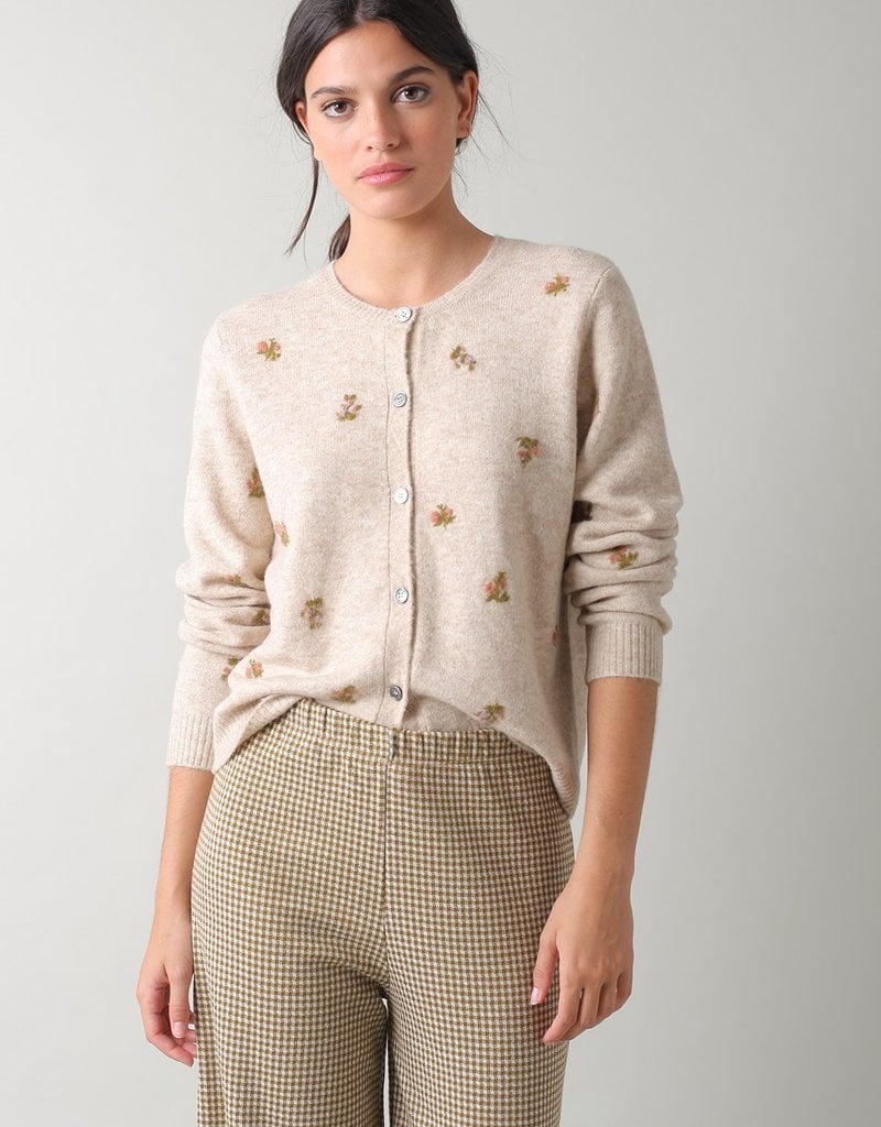 Indi and Cold Everly Embroidered Cardigan