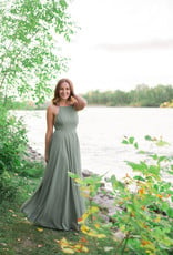 Space46 Payton Maxi Dress - Sage Green