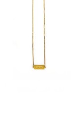 Sugar Blossom Mama Bar Necklace