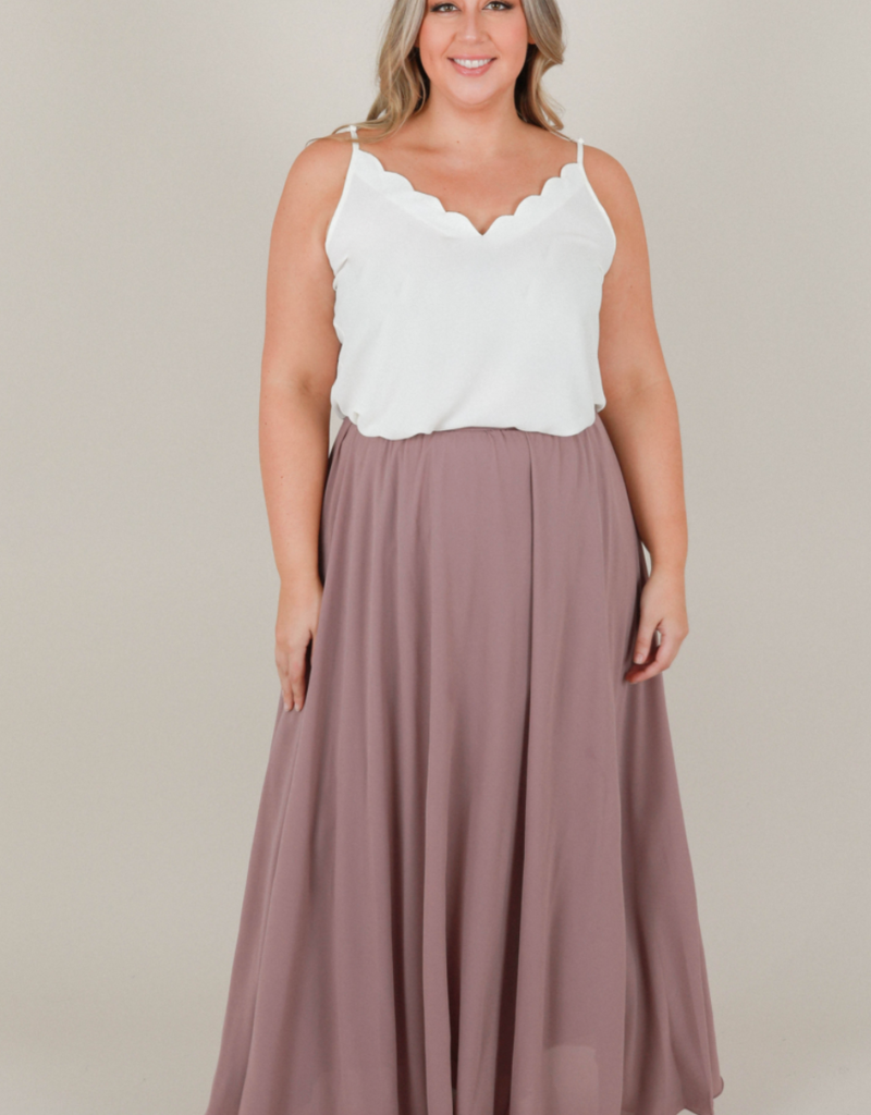 Space46 Fiona Scalloped Camisole (FINAL SALE)