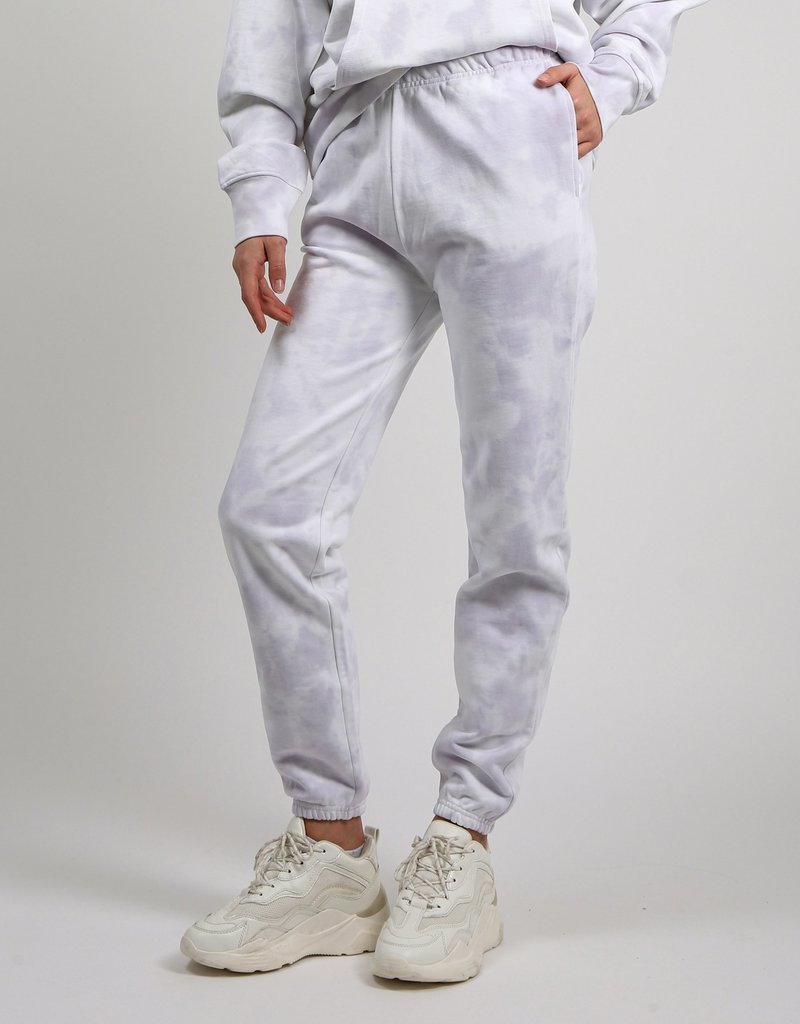 Best Friend Jogger - Cloud Lavender Tie Dye - Adorn Boutique