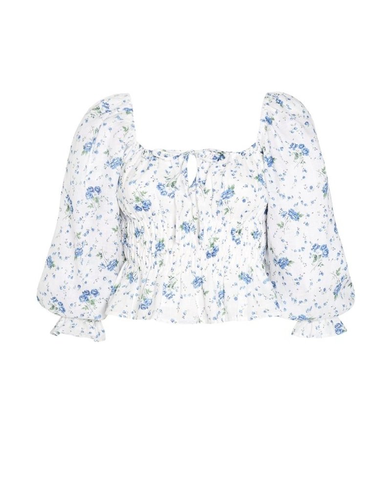 Faithfull Gillian Top - Astoria Floral Print (FINAL SALE)