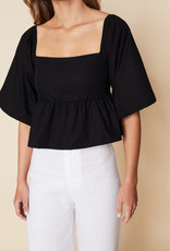 Faithfull Quincy Top - Black (FINAL SALE)