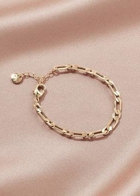 Olive & Piper Olive & Piper - Figaro Bracelet in Gold