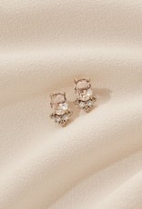 Olive & Piper Melody Stud Earring - Ox Gold