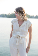 Louizon Cyclade Jumpsuit in Ivory (FINAL SALE)