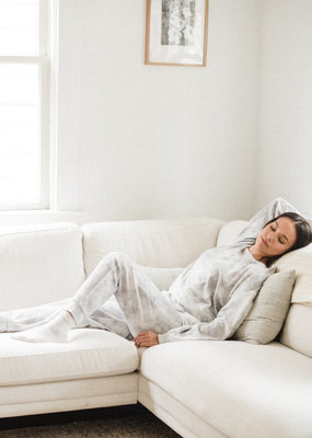 Gentle Fawn Dolce Jogger in Ash Tie Dye *Only One Left - XL*