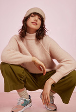 Des Petits Hauts Cosette Beige  High-Neck Pullover (FINAL SALE)