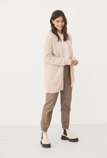 Part Two Eitona Cardigan in Natural Melange