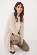 Part Two Eitona Cardigan in Natural Melange